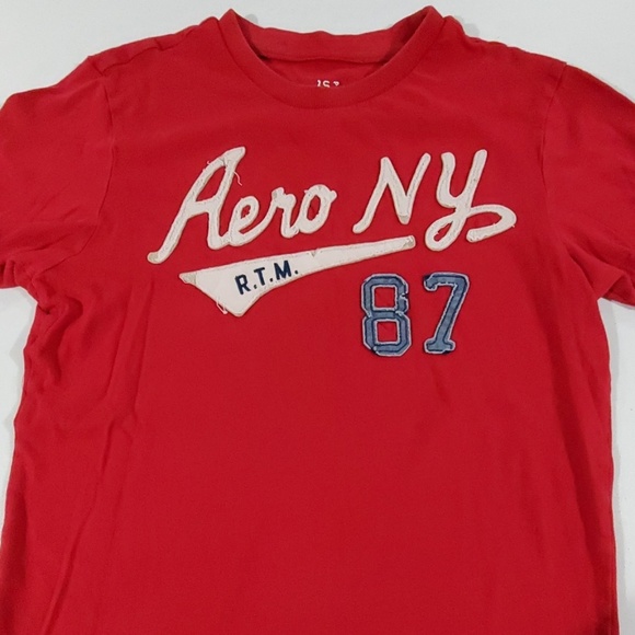 Aero Men's small red tshirt